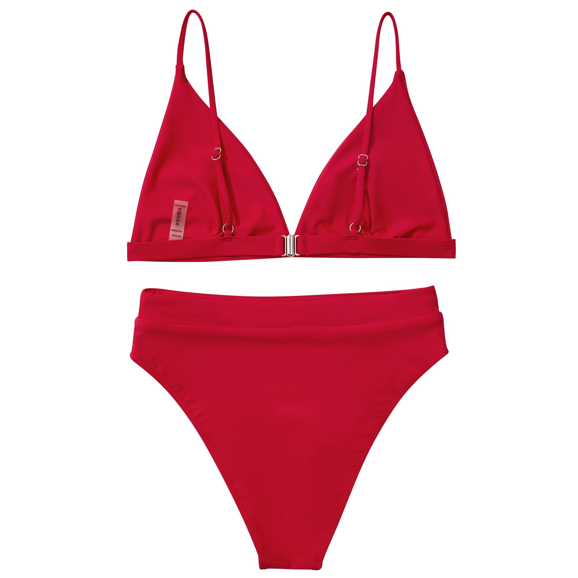 Women High Waisted High Cut Bikini Sets