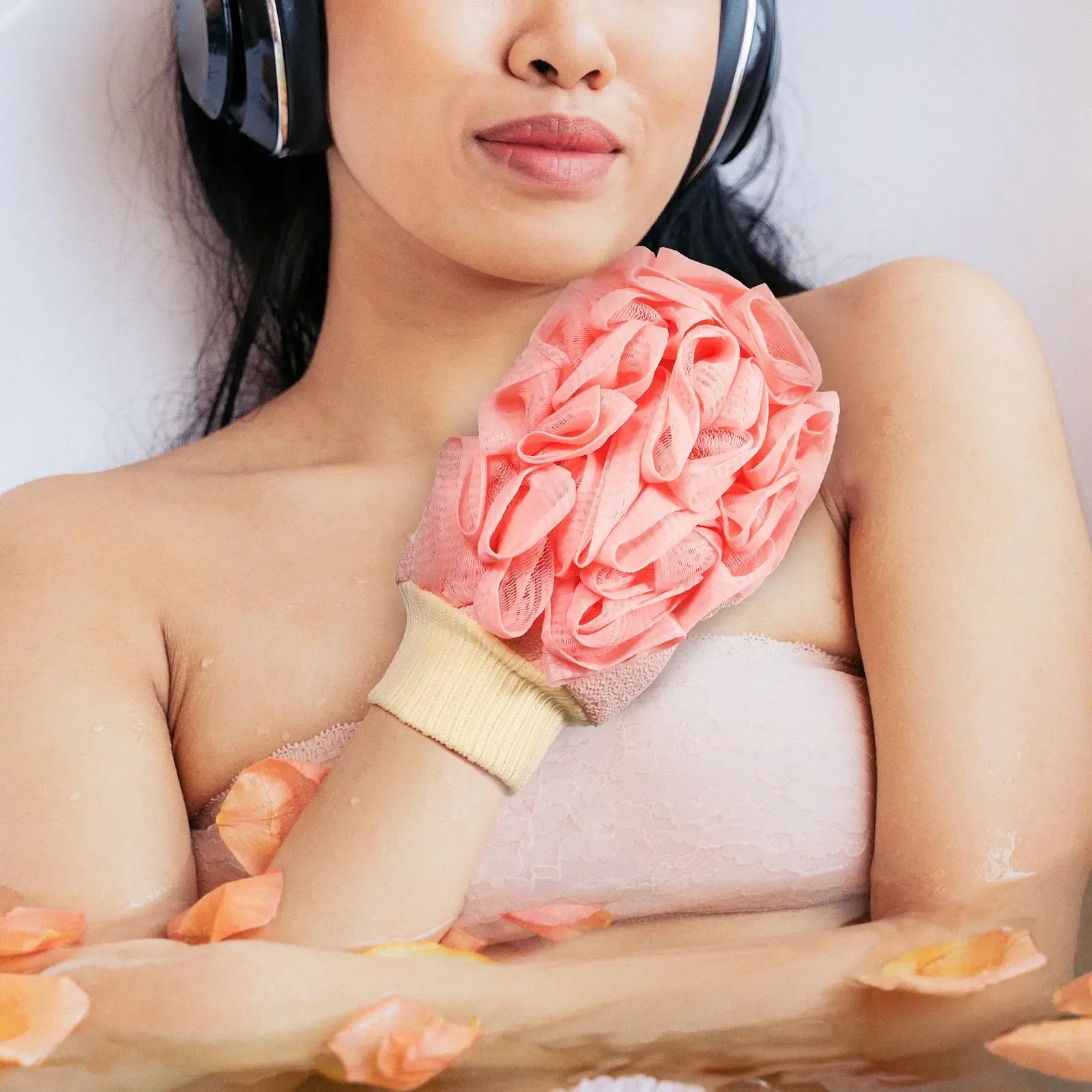 Rachymack 3-Piece Exfoliating Bath Glove Set