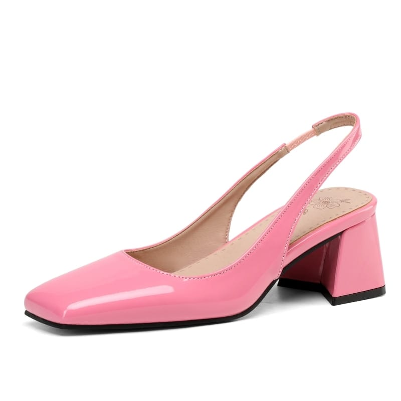 Rachymack pink / 4 Elegant Slingback Sandals