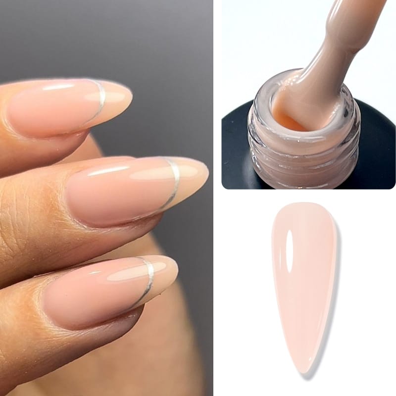 Rachymack RubberbaseCB02 Milky Pink Rubber Base Gel