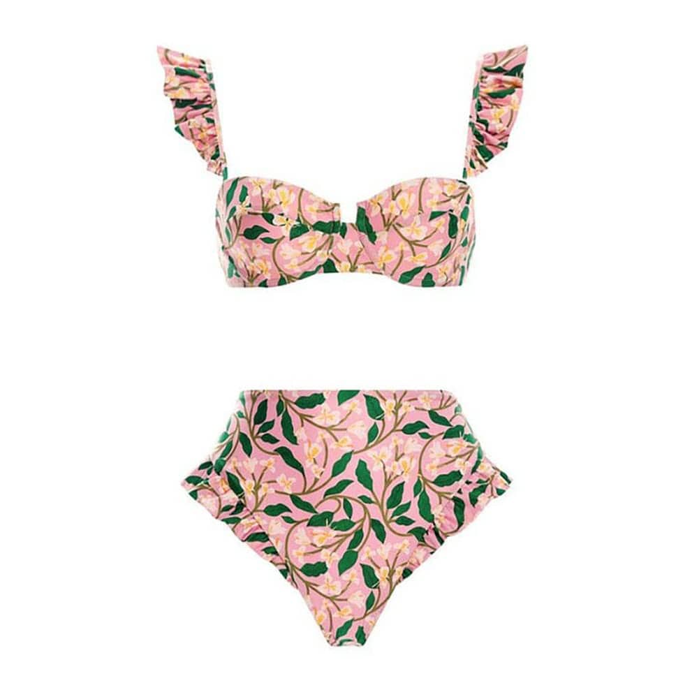 Rachymack Swimwear Bathing Suit with Cover Up Set
