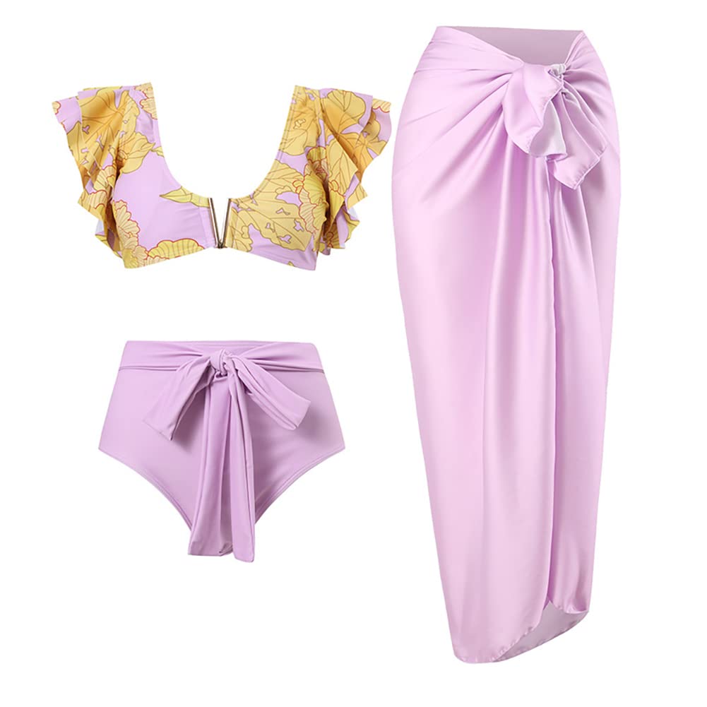 Rachymack Swimwear Bathing Suit with Cover Up Set