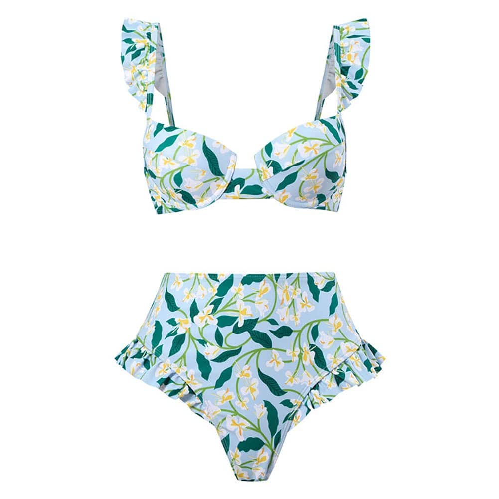 Rachymack Swimwear Bathing Suit with Cover Up Set