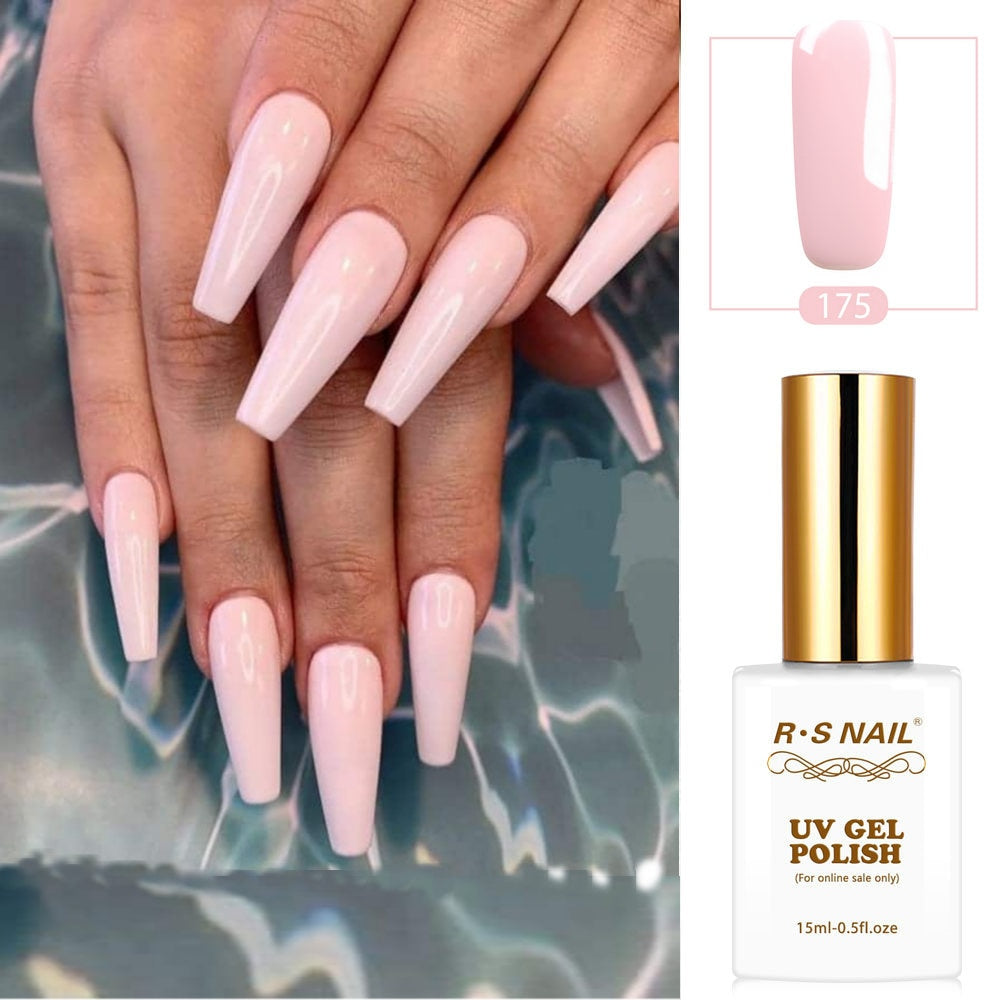 Baby Pink Nails Gel Top Coat