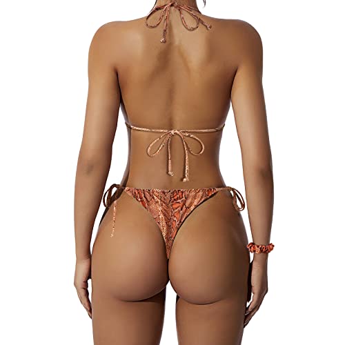 Women String Triangle Bikini Sets