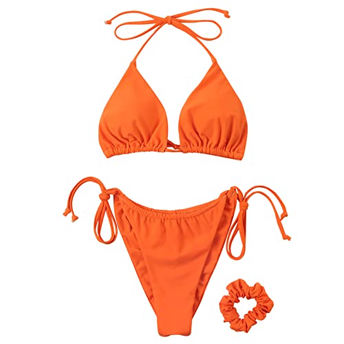 Women String Triangle Bikini Sets