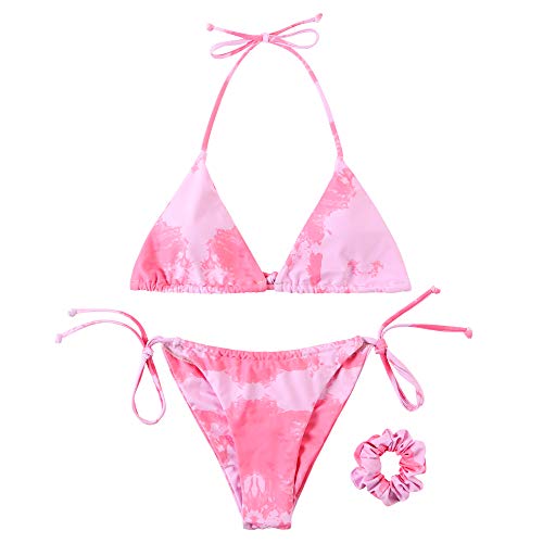 Women String Triangle Bikini Sets