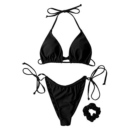 Women String Triangle Bikini Sets