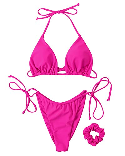 Women String Triangle Bikini Sets