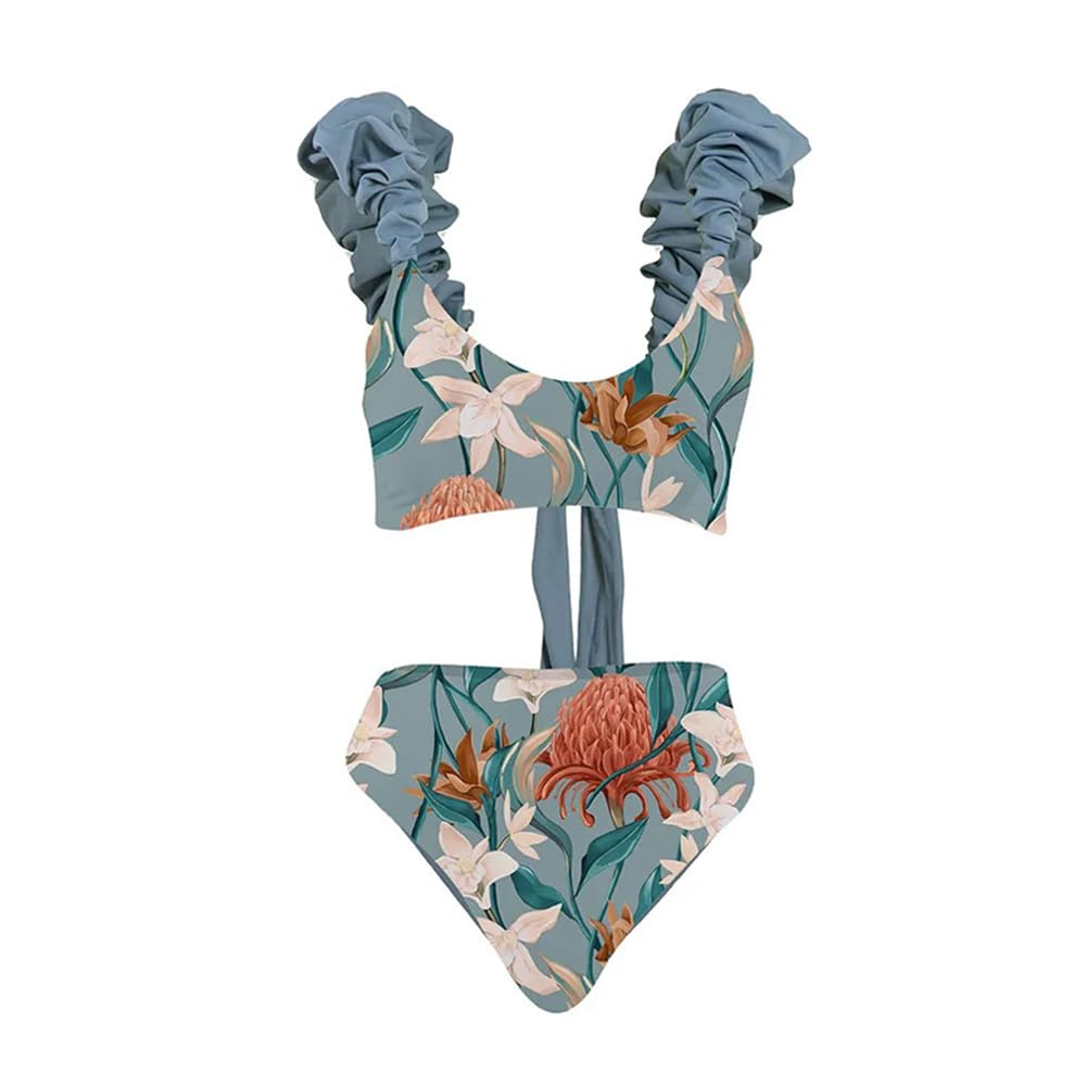 Swimwear Bathing Suit with Cover Up Set