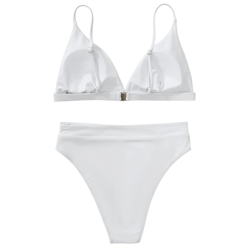 Women High Waisted High Cut Bikini Sets