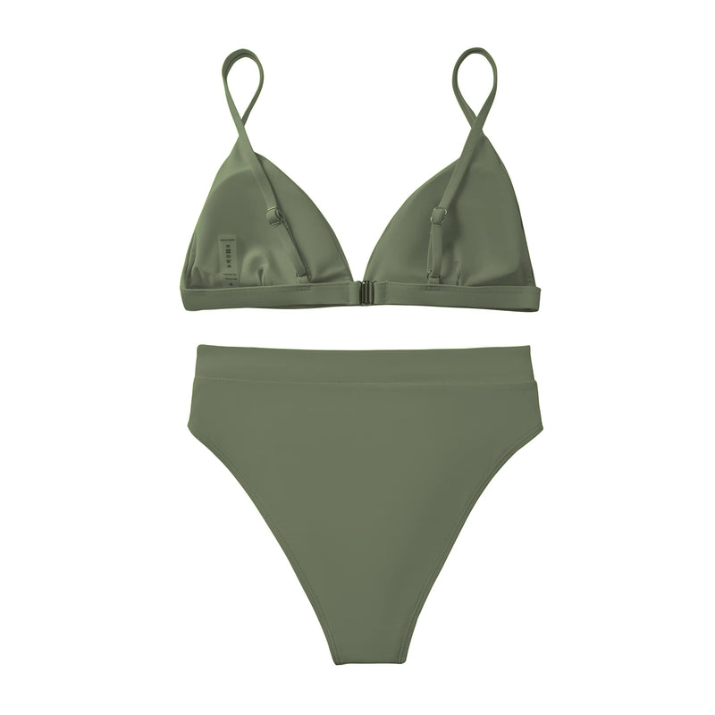 Women High Waisted High Cut Bikini Sets