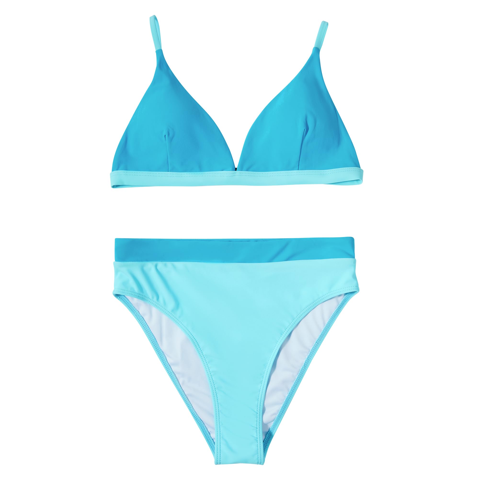 Women High Waisted High Cut Bikini Sets