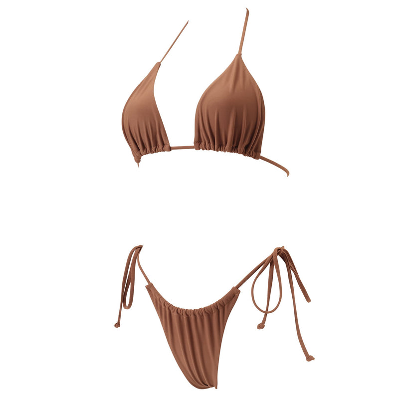 Women String Triangle Bikini Sets