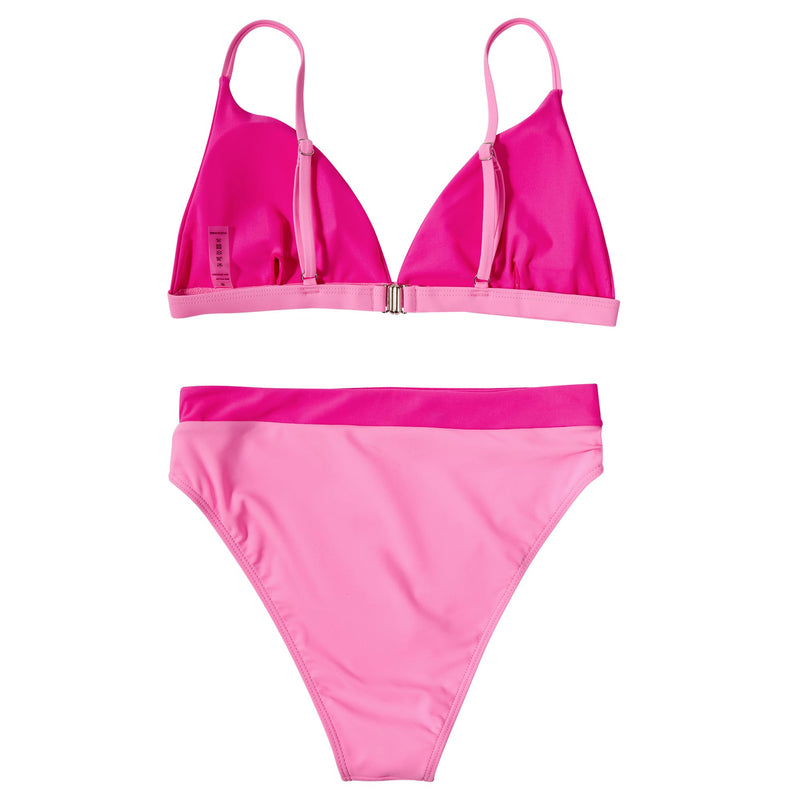 Women High Waisted High Cut Bikini Sets