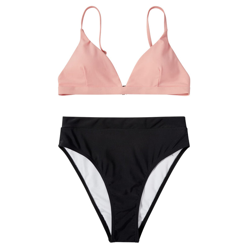 Women High Waisted High Cut Bikini Sets