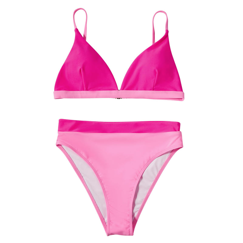 Women High Waisted High Cut Bikini Sets