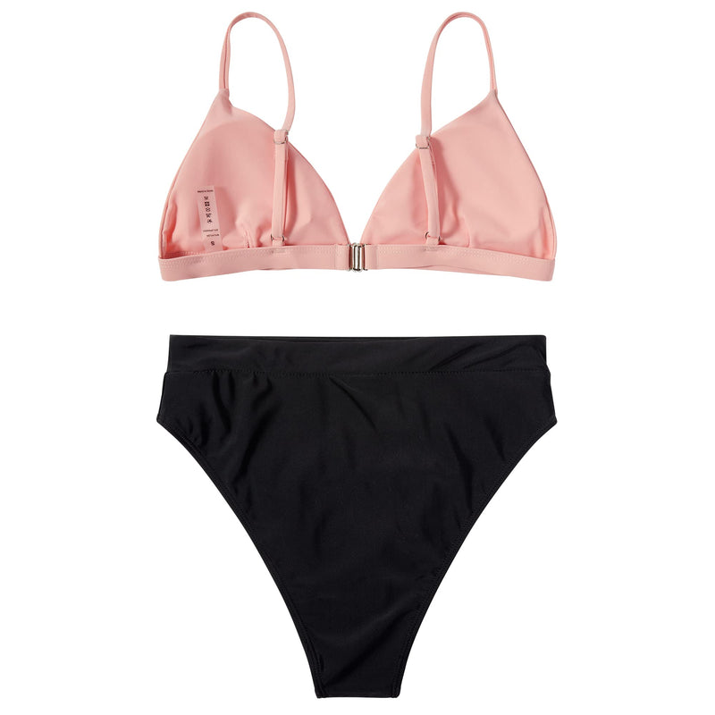 Women High Waisted High Cut Bikini Sets