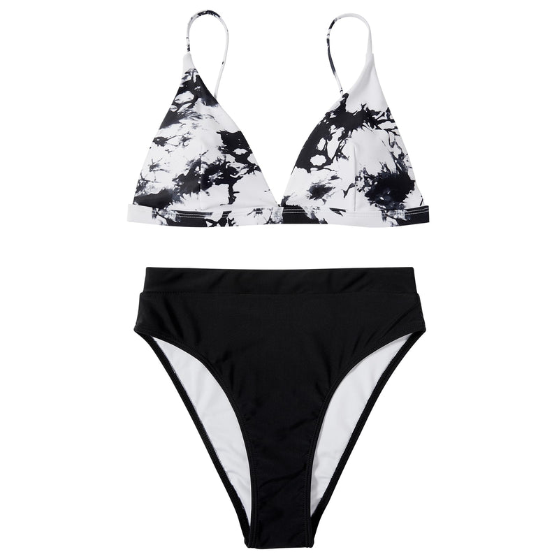 Women High Waisted High Cut Bikini Sets