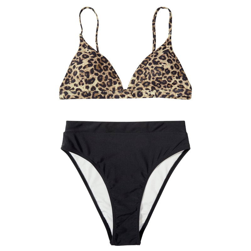 Women High Waisted High Cut Bikini Sets