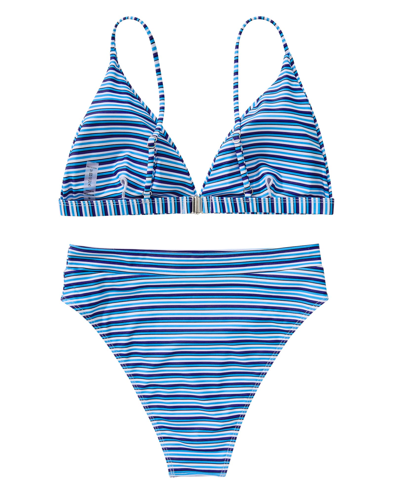 Women High Waisted High Cut Bikini Sets