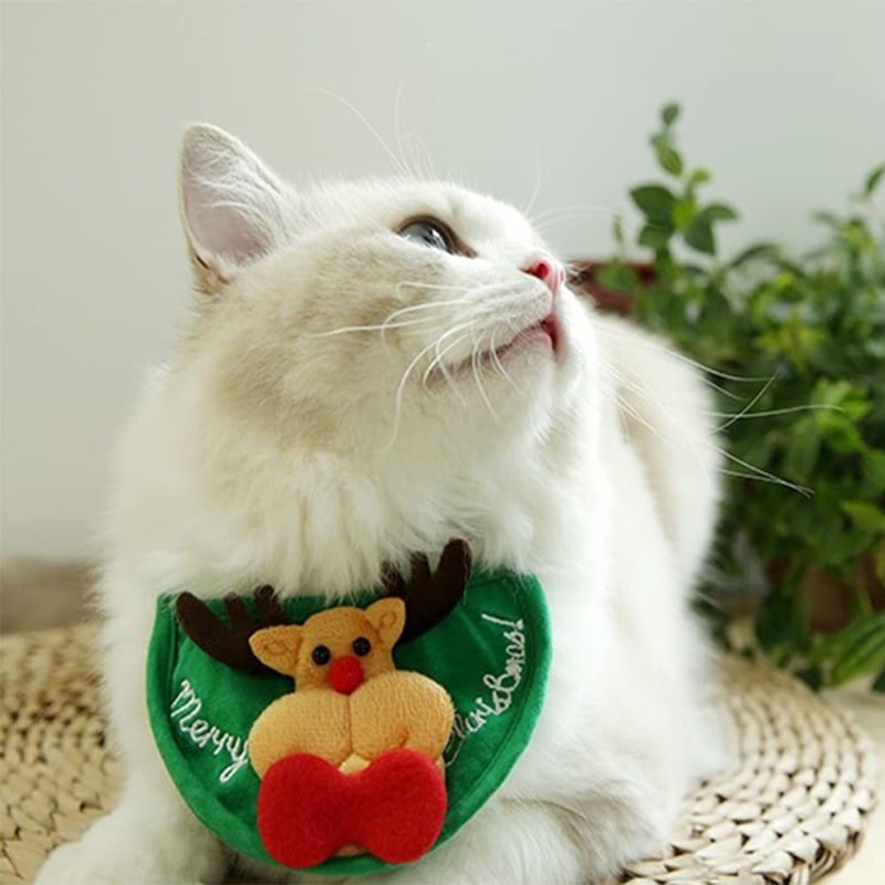 Adorable Pet Christmas Tree Pom-Pom Hat