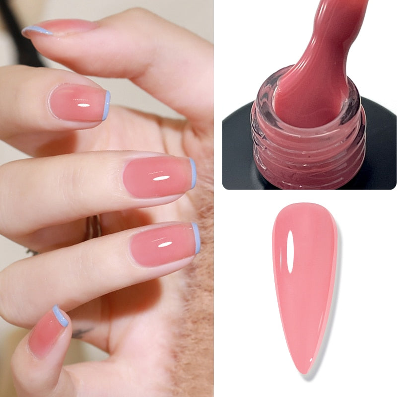 Milky Pink Rubber Base Gel