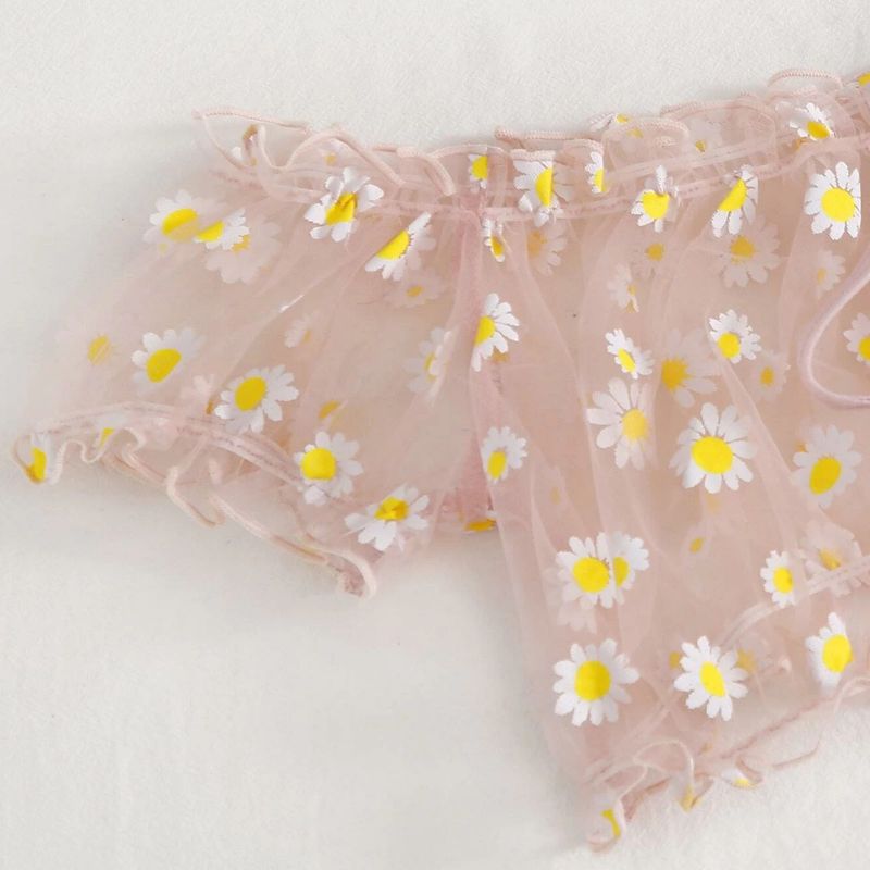 Sexy Lingerie Flowers Embroidery Sleepwear Plus Size