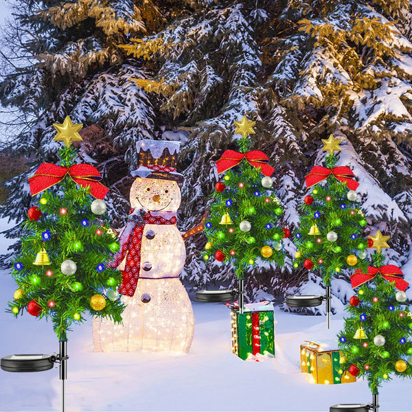 Solar Powered Christmas Tree