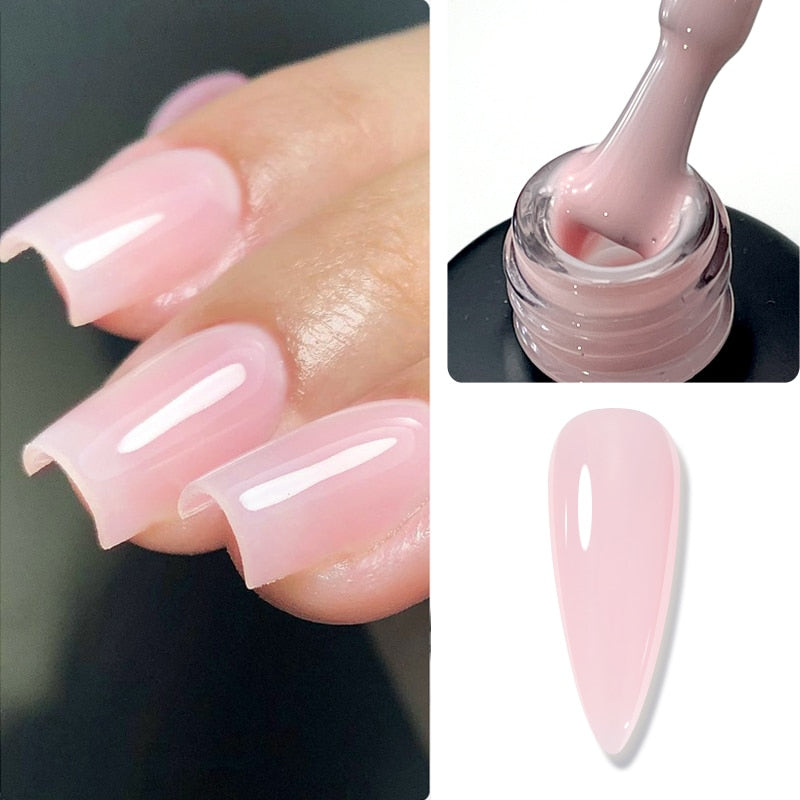 Milky Pink Rubber Base Gel
