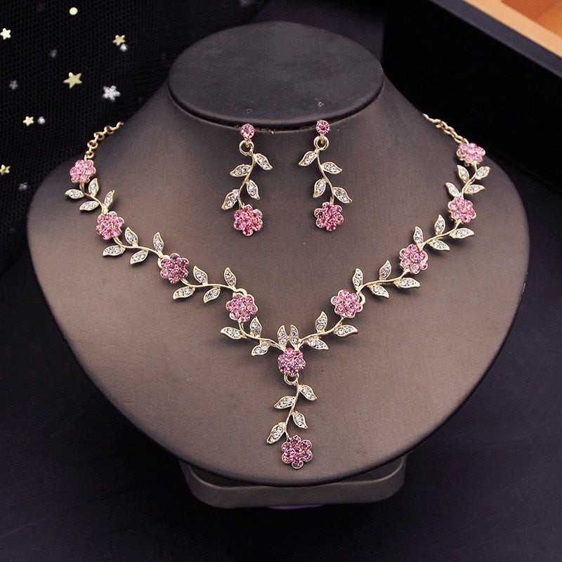 Gorgeous Crystal Tiaras Bridal Jewelry Sets