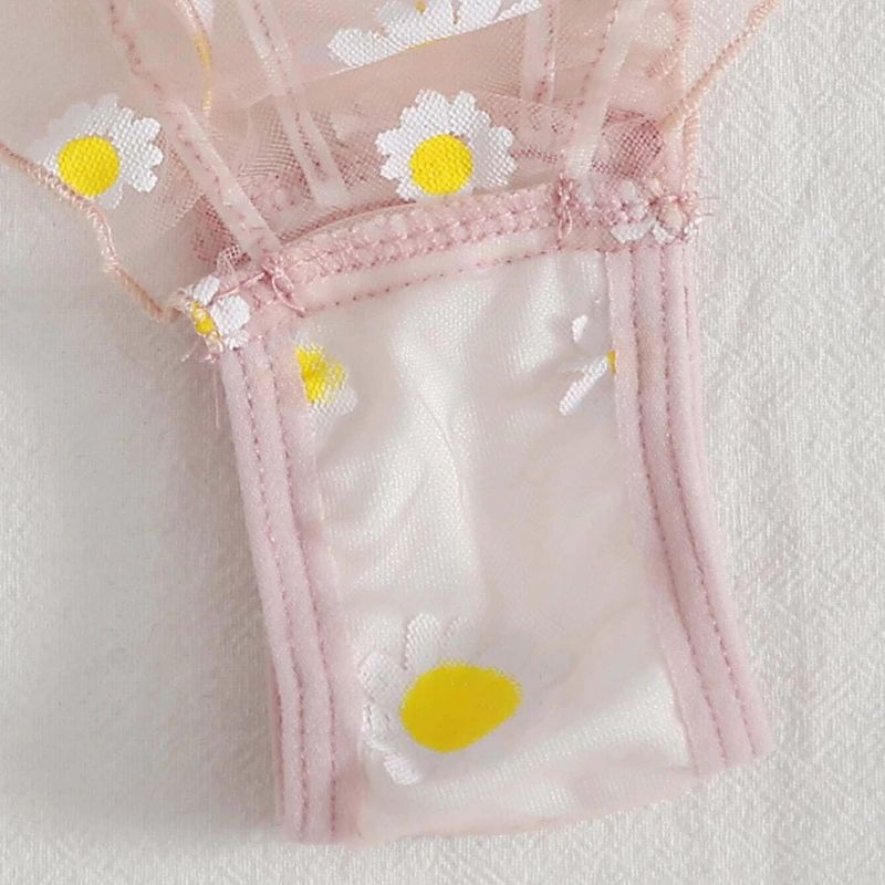 Sexy Lingerie Flowers Embroidery Sleepwear Plus Size
