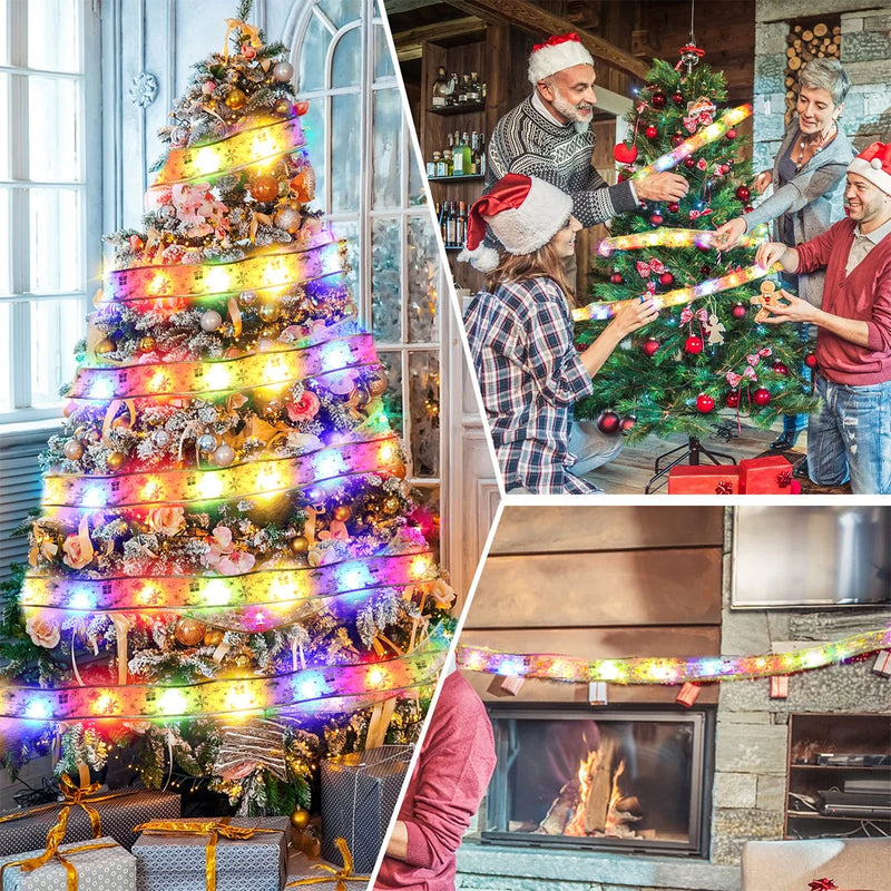 Decorate LED Christmas Streamers