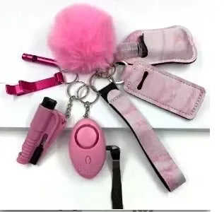 Rachymack 4 Self-Defense Keychain Set for Women