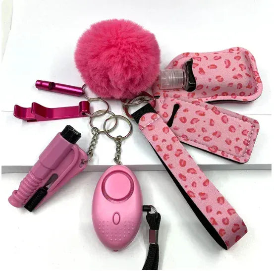 Rachymack 9 Self-Defense Keychain Set for Women