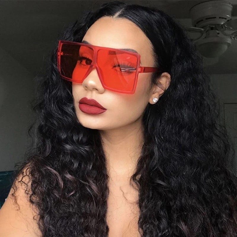 Rachymack Big Frame Sun Glasses Female Vintage Retro Unisex Oculos Feminino