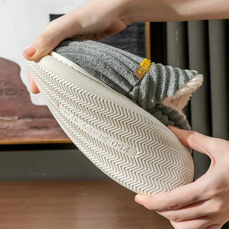 Rachymack Furry Winter Slippers for Women & Men – Plush, Warm, Cozy Indoor Slides