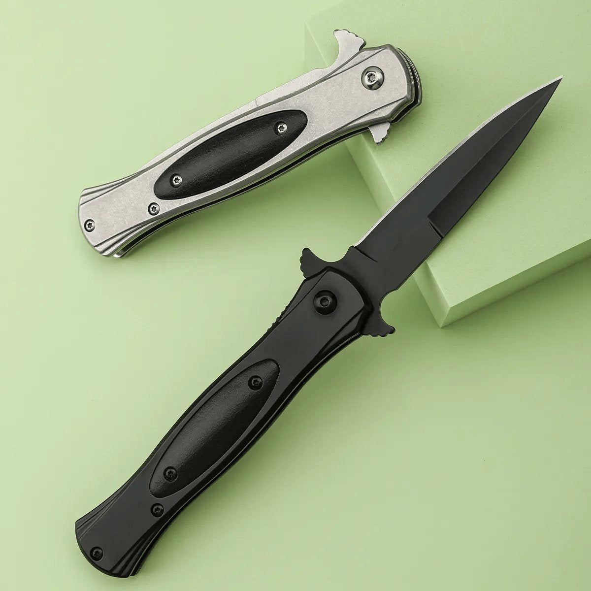 Rachymack High-Quality Stainless Steel Folding Knife: Men’S Tactical EDC Multi-Tool with Quick Open/Close for Outdoor Use—An Ideal Choice for Camping, Hiking, Exploration, DIY Projects, Everyday Use, Fishing, and Hunting.