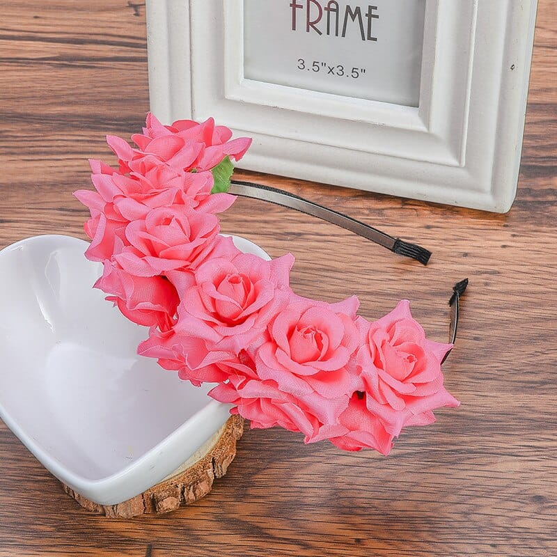 Rachymack LV8245-B / One Size Floral Weather Hair Hoop Hairwear
