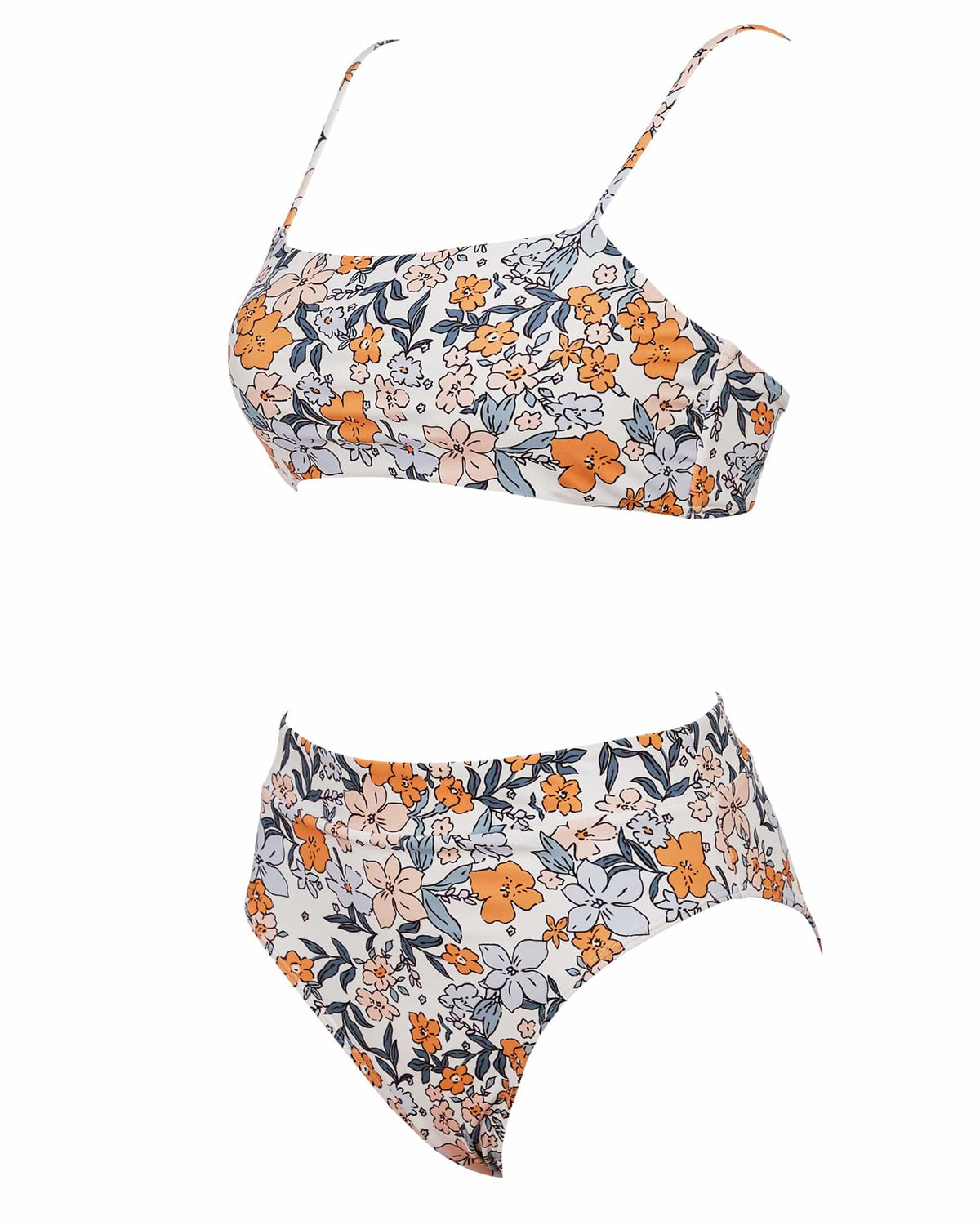 Rachymack Medium / 33 Yellow Floral Sexy Push up Bikini Sets