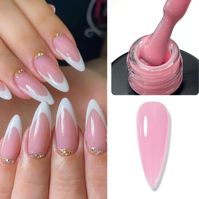 Rachymack Milky Pink Rubber Base Gel