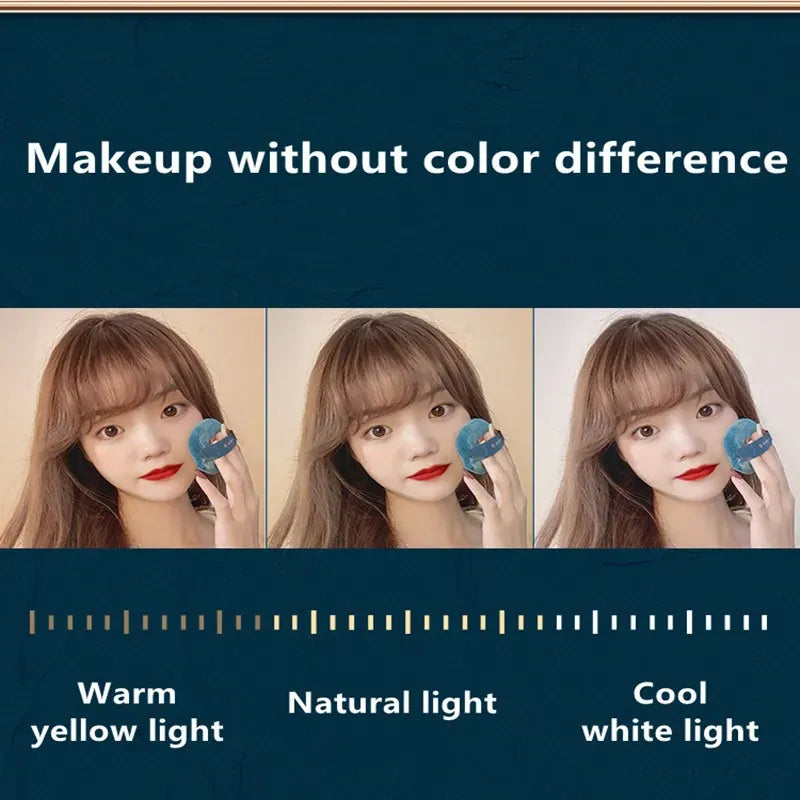 Rachymack New LED Lighted Cosmetic Case with Mirror