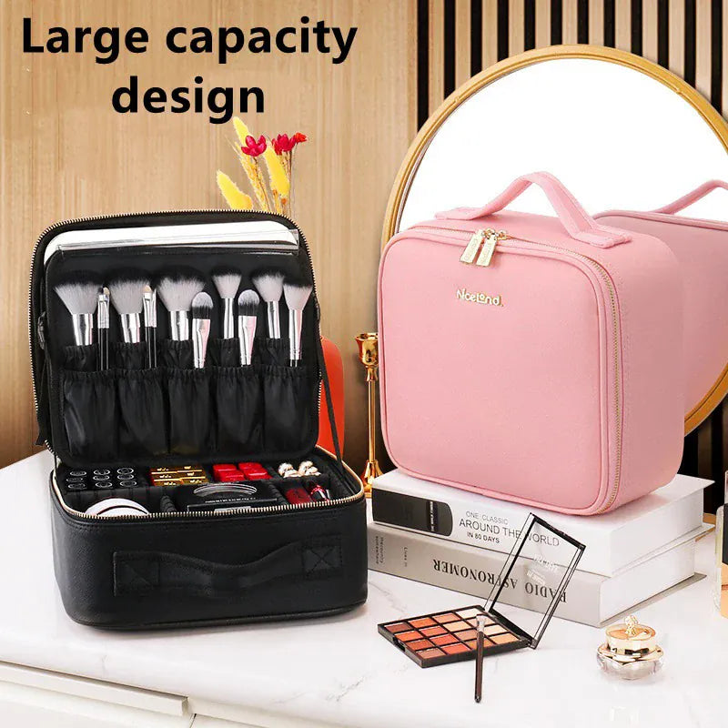 Rachymack New LED Lighted Cosmetic Case with Mirror