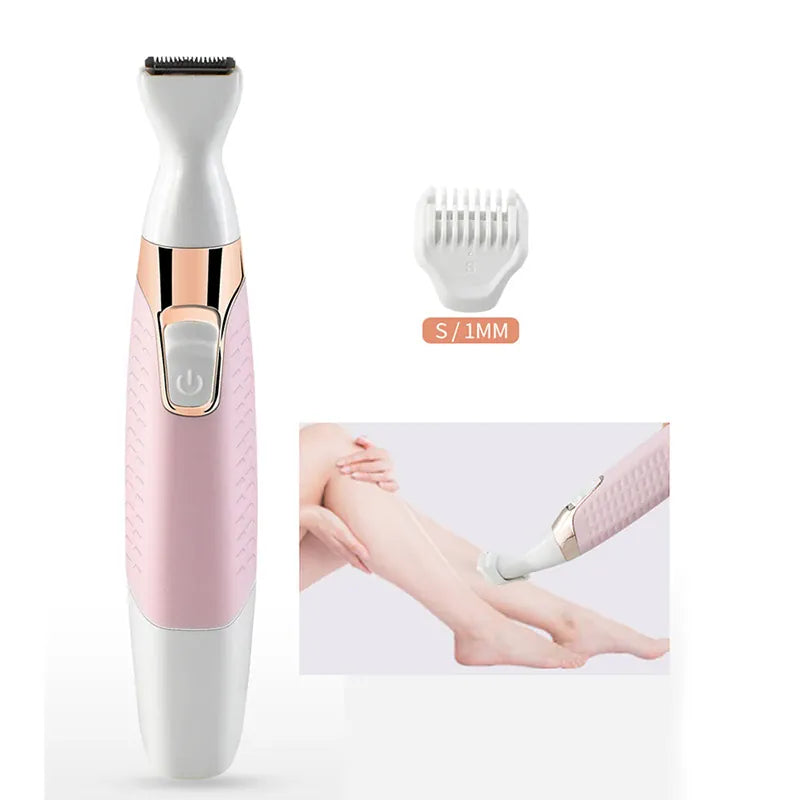 Rachymack Pink 5-in-1 Women’s Painless Hair Trimmer