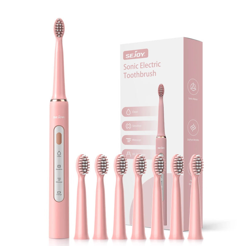 Rachymack PINK / UNITED KINGDOM Rechargeable Sonic Electric Toothbrush Set