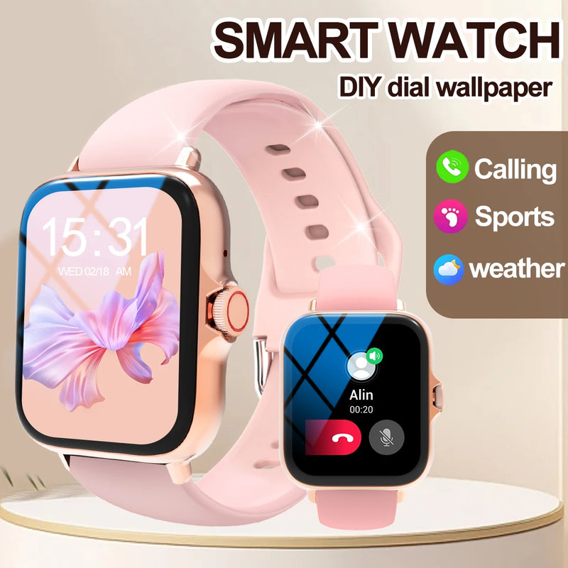 Rachymack Pink / United States Smart watch with multiple sports modes
