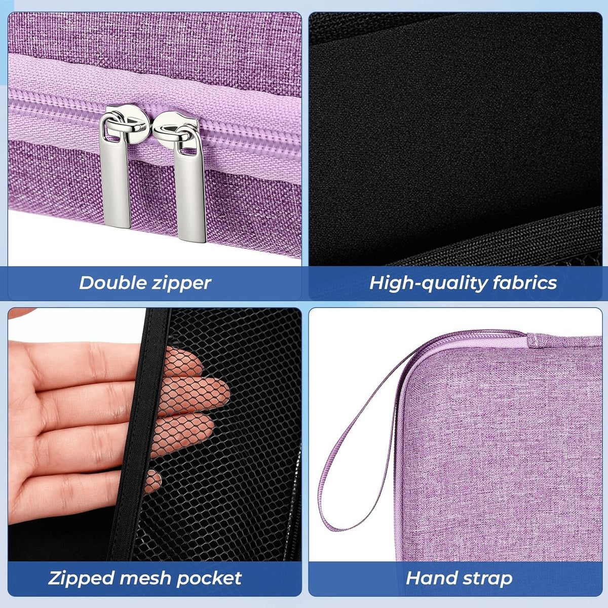 Rachymack Purple / Classic / 3Ml Peptide Case, Bac Water for Peptides, Glp1, Peptide Case for Fridge, 3Ml Vial Storage Cases, Insulin Vial Holder, Fridge Freezer Travel, Only Box(Purple,Classic,3Ml)