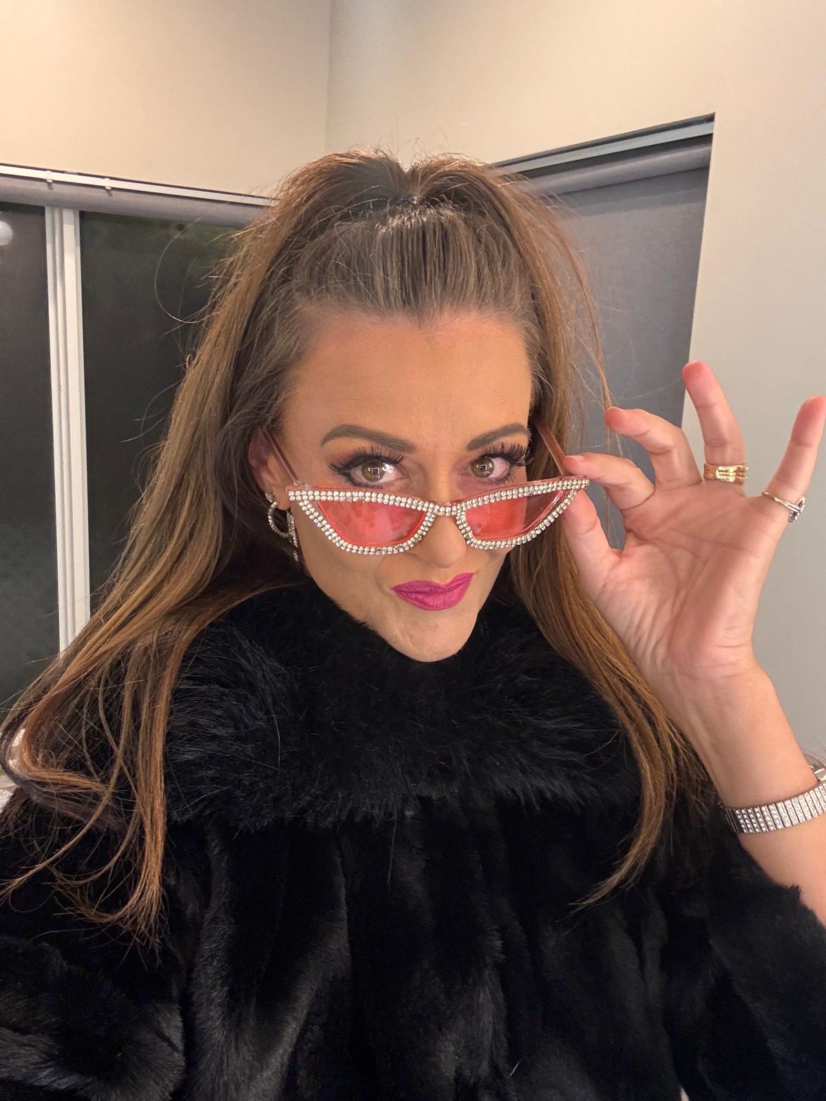 Rachymack Rachymack Dazzling crystal diamond Cat Eye Sunglasses