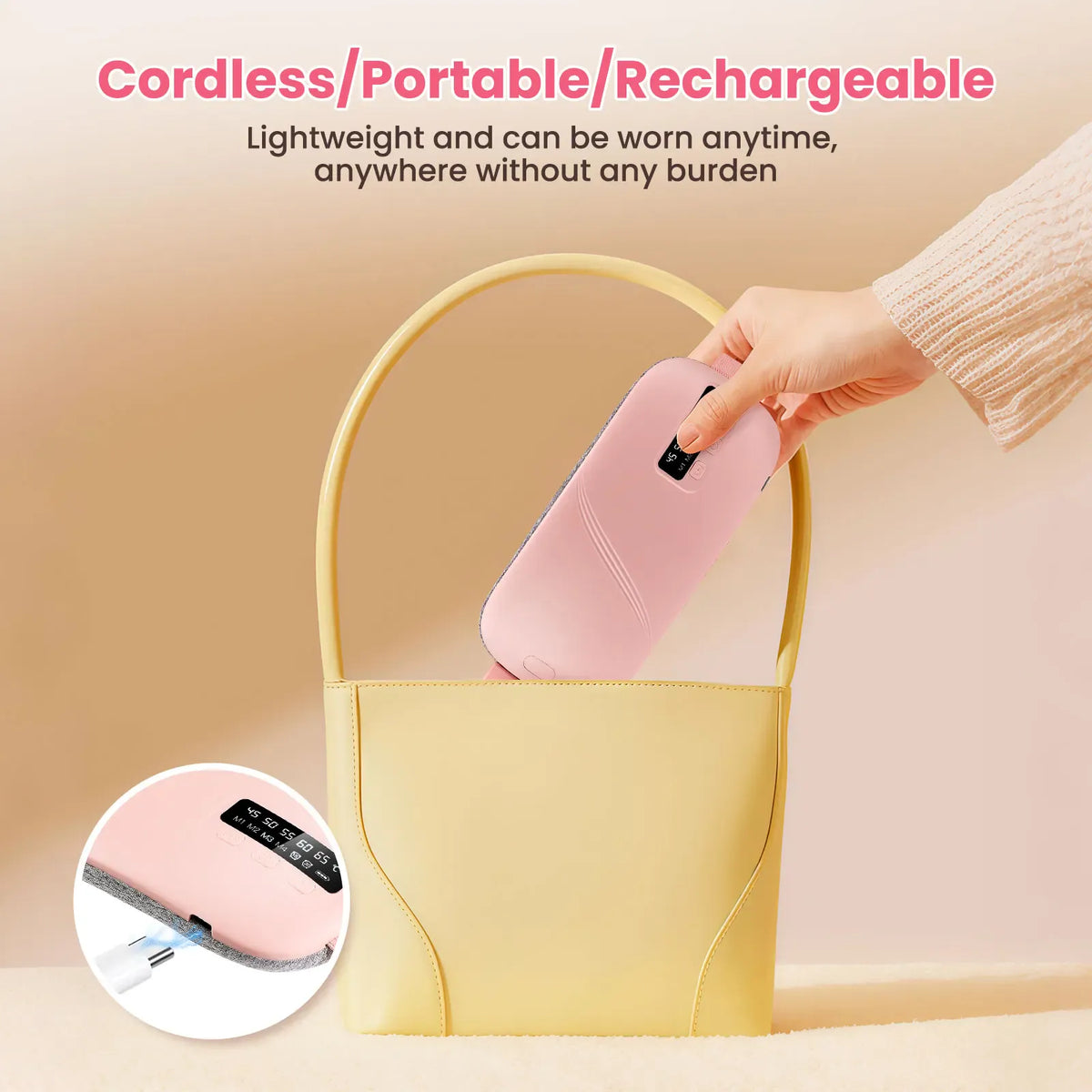 Rachymack Rechargeable Menstrual Heating Relief Belt