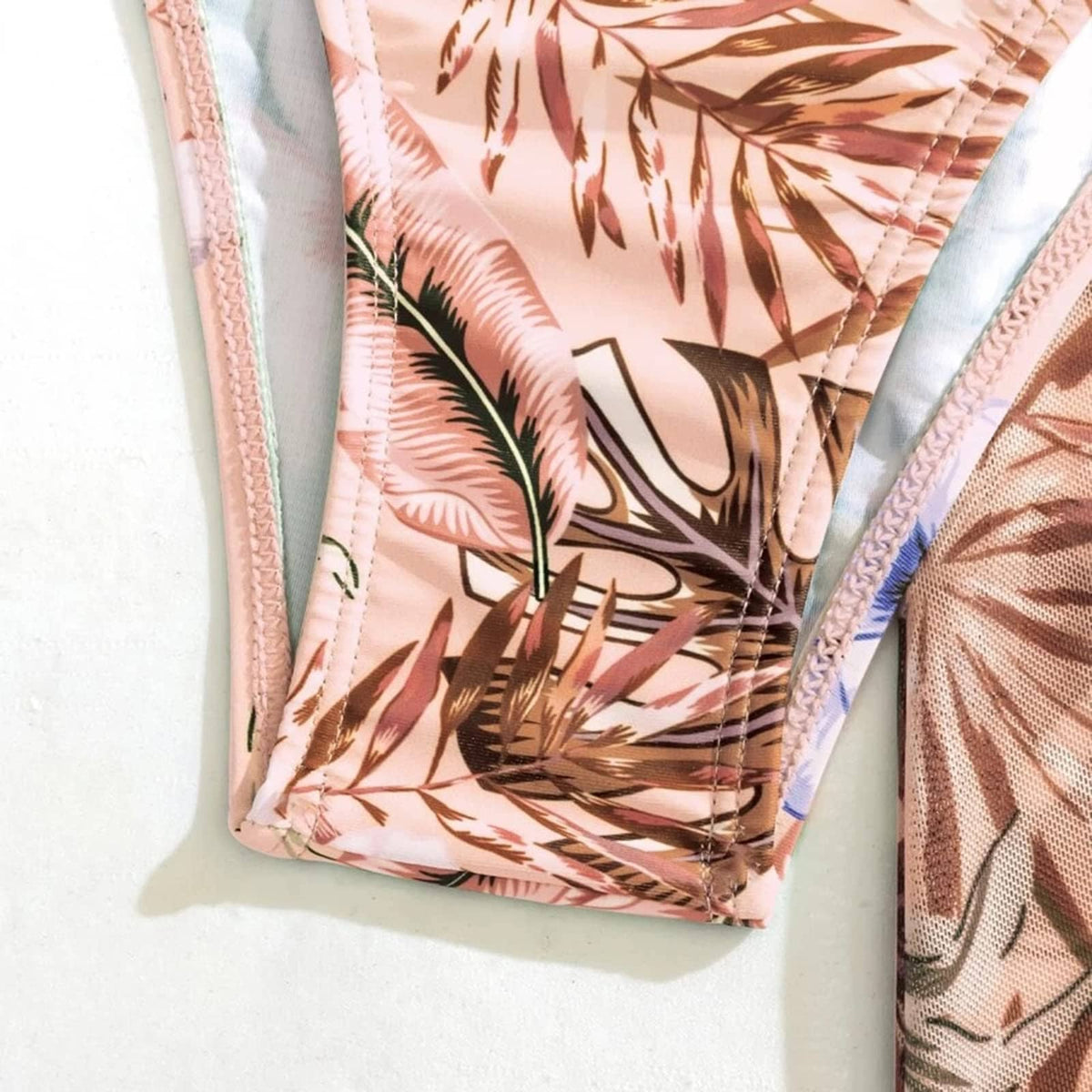 Rachymack Sexy Floral Printed Push Up Bikini Set